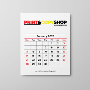 Wall Calendar (13 Pages)